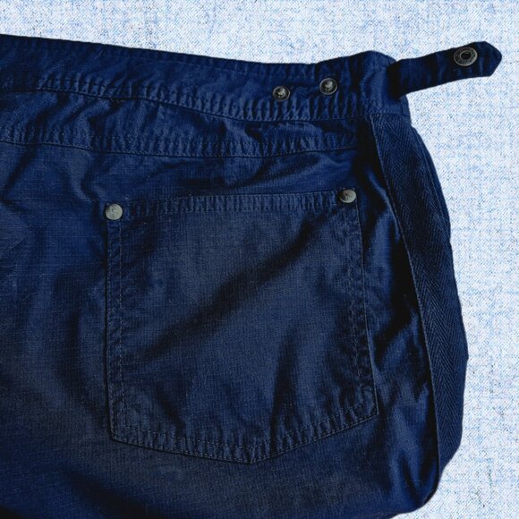 Danskin Now Navy Blue Convertible Length Cargo Capri/Bermuda -12/14 - Picture 5 of 13